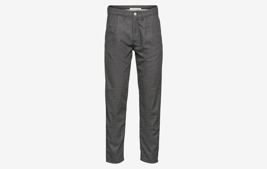 Ian Structure Slim Fit Trouser Grey