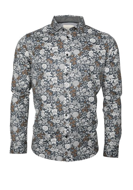 Naveed Slim Fit Long Sleeve Shirt.